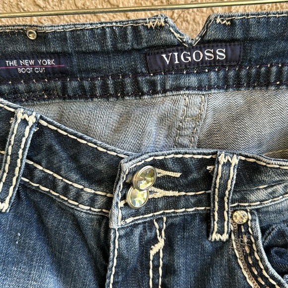 VIGOSS BOOT CUT SILVER JEWELS ( similar to miss me ) - Picture 10 of 13